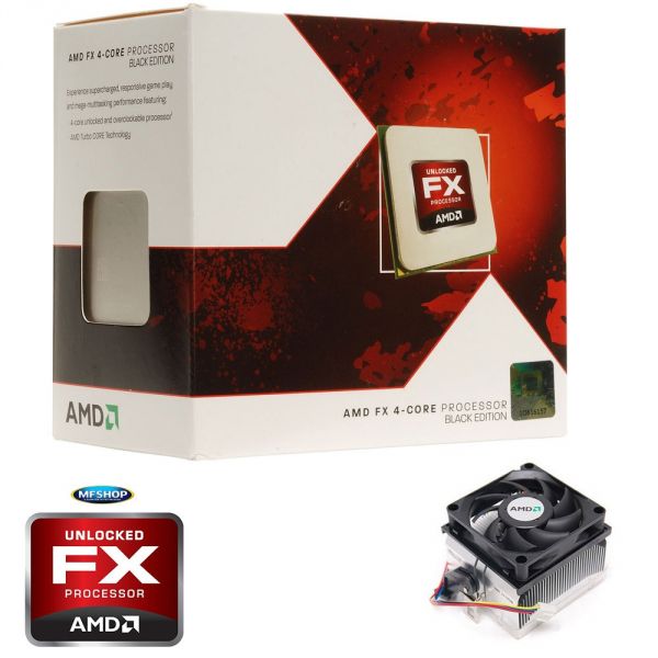 Proc. Am3+ FX-4100 3.6ghz Quad Core 12MB Cache Box Cód. 1362