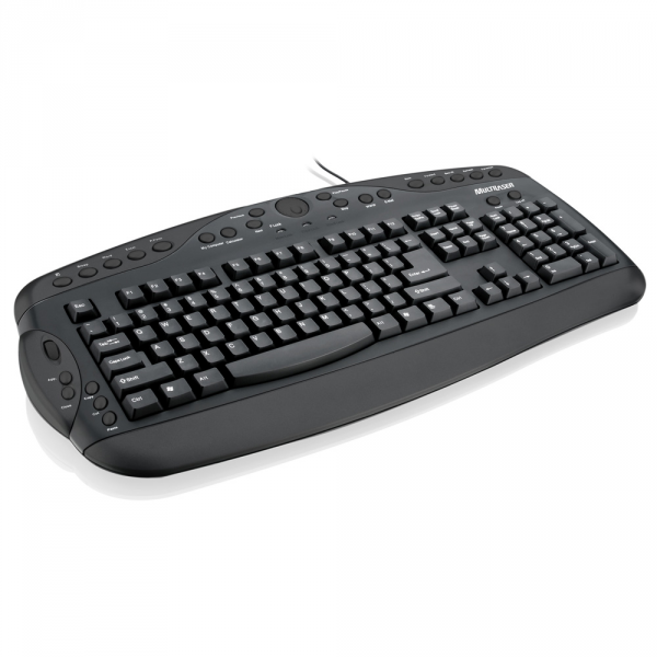 Teclado Multimidia USB TC136 Multilaser Preto Cód. 1344