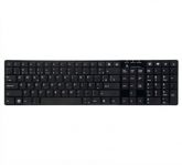 Teclado Multimidia USB 09304 Clone Preto Cód. 1118